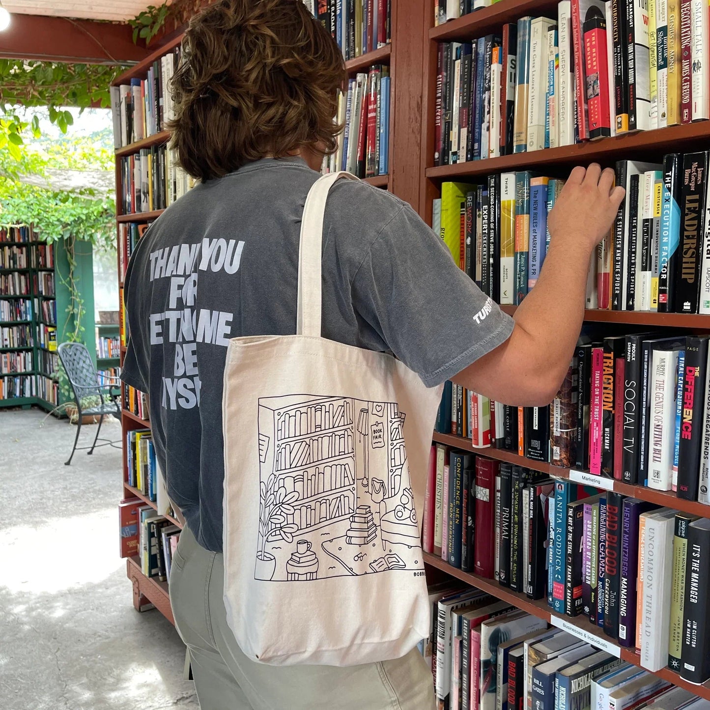 Library Tote Bag