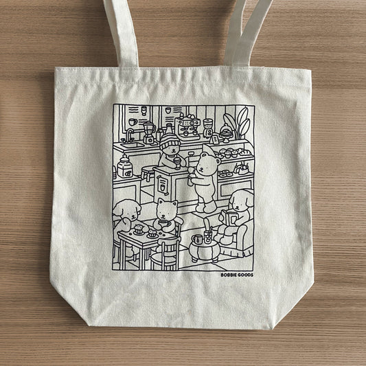 Coffee Shop Tote Bag